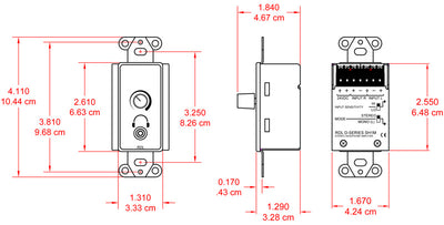 RDL DB-SH1M hodetelefonforsterker