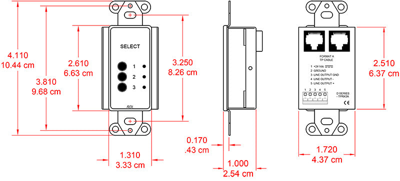 RDL DB-TPRX3A kildevelsger
