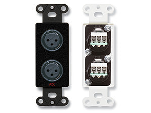 RDL DB-XLR2F veggplate XLR