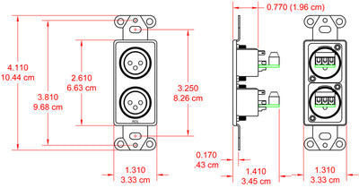 RDL DB-XLR2 DSP