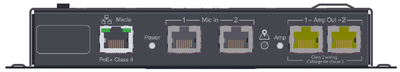 Devio UCX beamtracking takmic med 2-kanals forsterker hvit