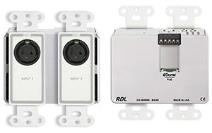 RDL DD-BN2M Dante tilkoblingspanel