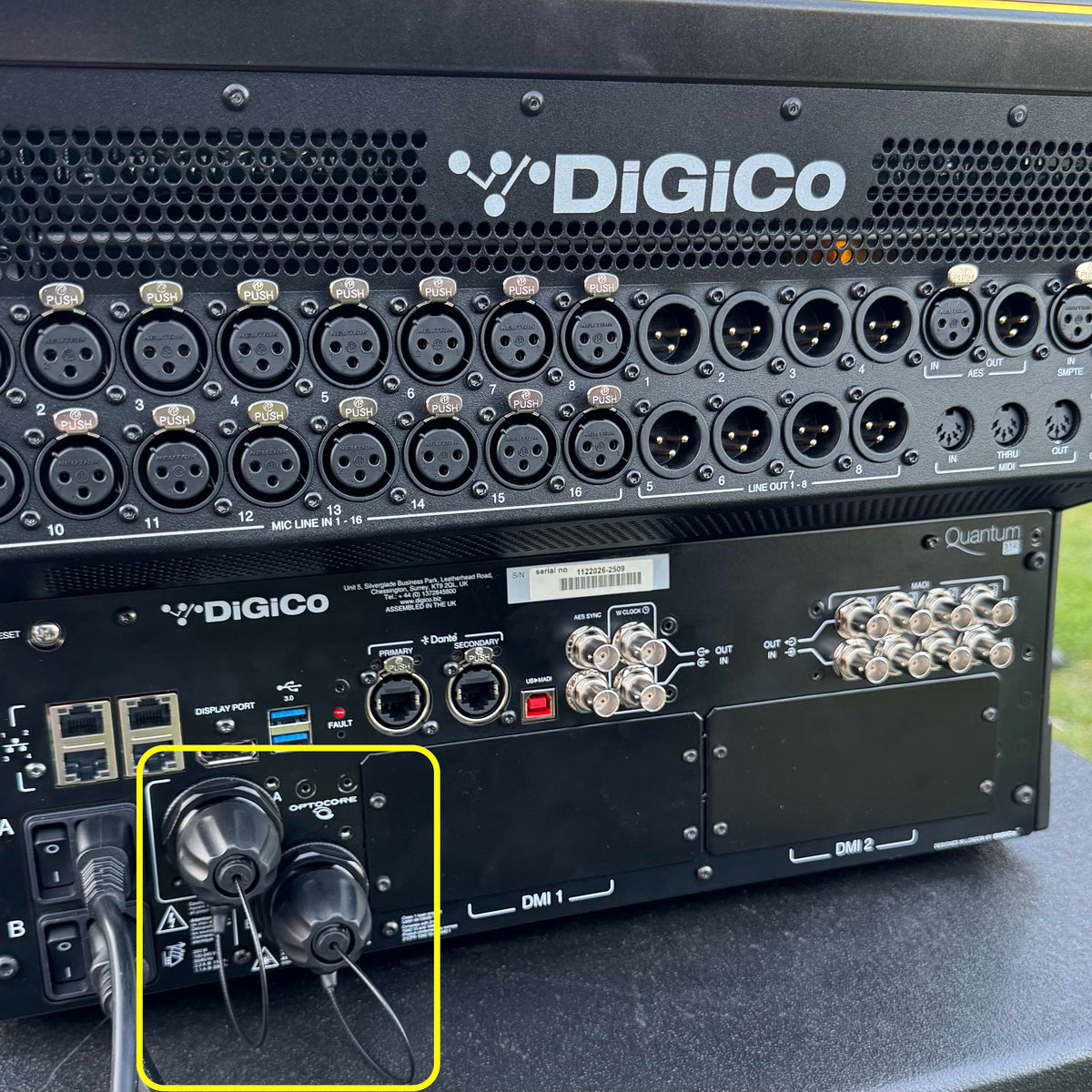 DiGiCo MOD-Q112-OP-HMA nettverkskort