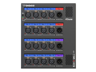 DiGiCo A164D-W-L veggboks DANTE