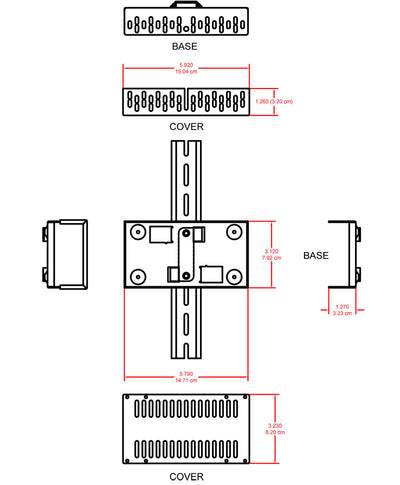 RDL DRA-35P strømadapter