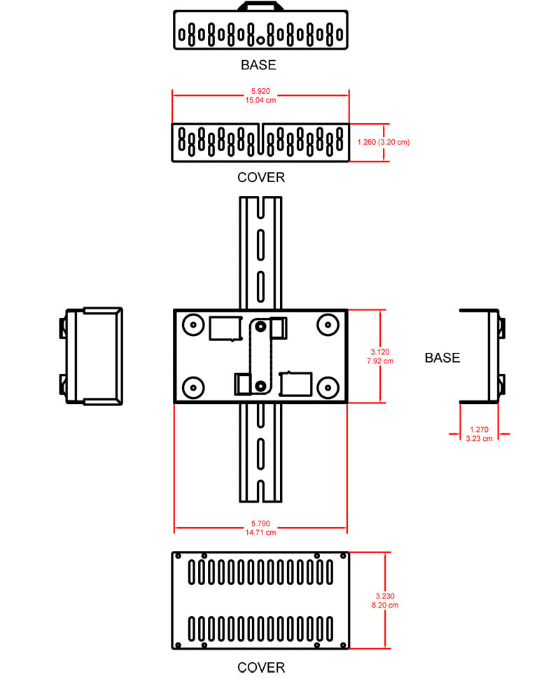 RDL DRA-35P strømadapter