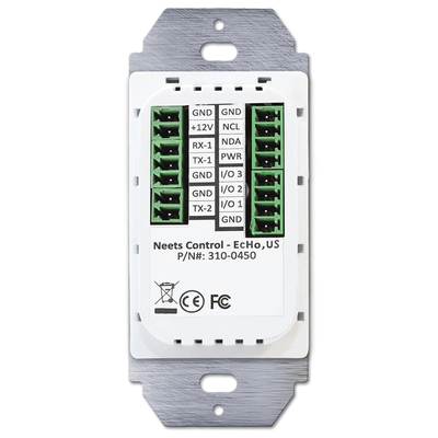 Biamp Echo 8USW AV-kontrollpanel hvit