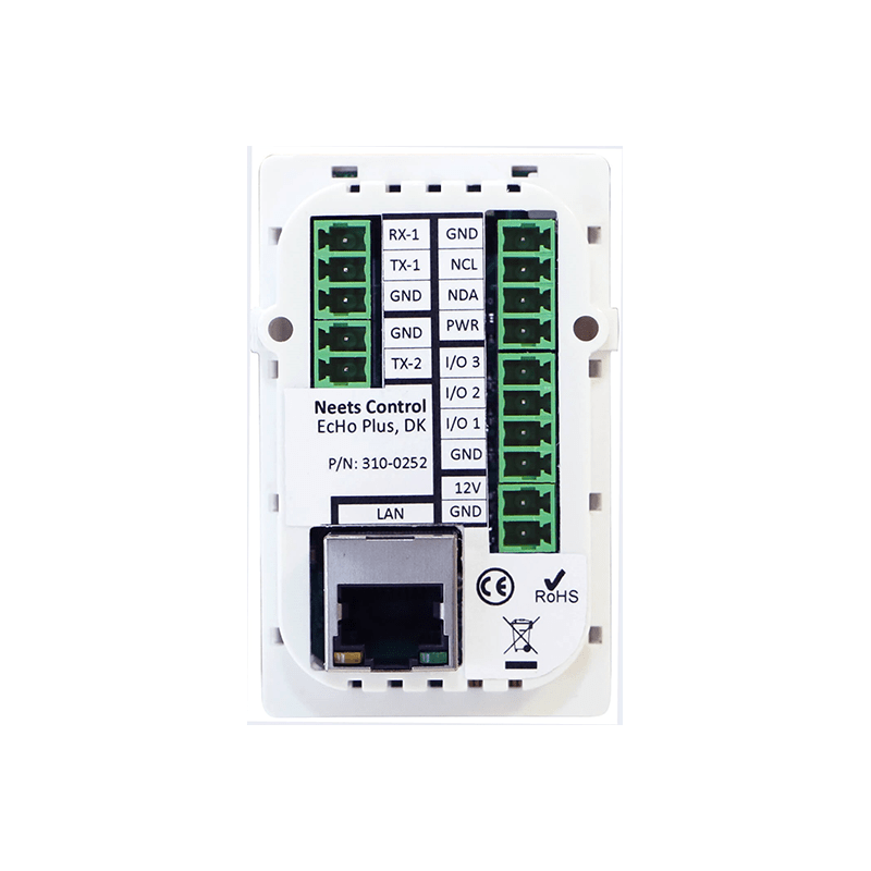 Biamp Echo Plus 8DKW kontroller hvit