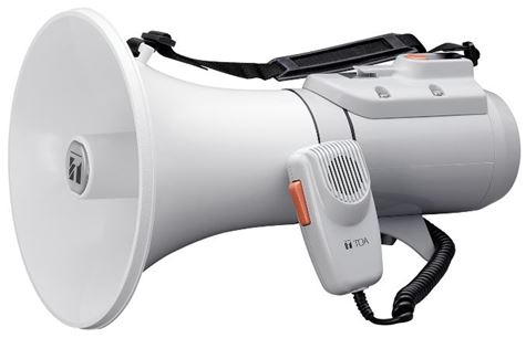 TOA ER-2215W skuldermegafon grå