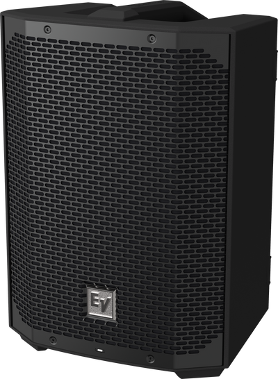 Høyttaler Aktiv 8" 4 kanals Mixer Batteri Sort