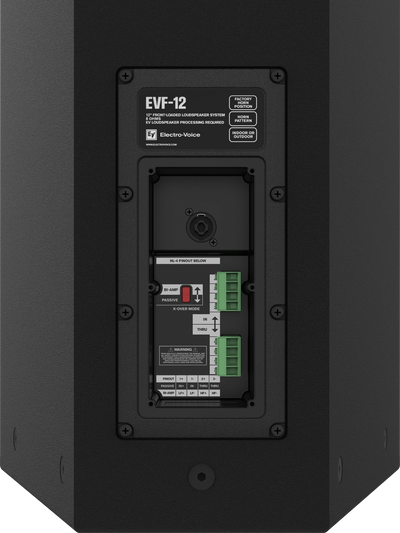 Electro-Voice EVF-12-126 12 tommer passiv høyttaler sort