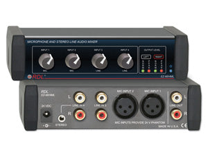RDL EZ-MX4MLX mikrofon-mixer