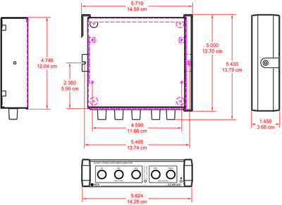 RDL EZ-MXA20X mikser-forsterker