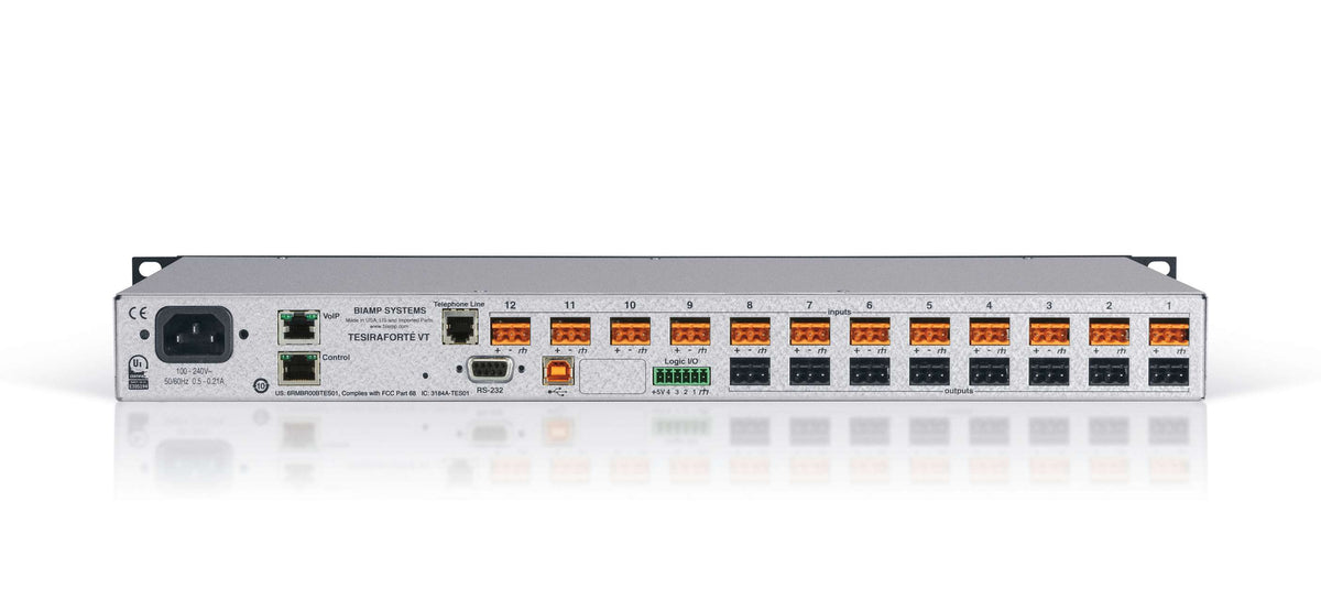 Biamp TesiraFORTE VT DSP