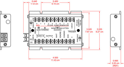 RDL FP-CH8 Elektronisk klokke-generator