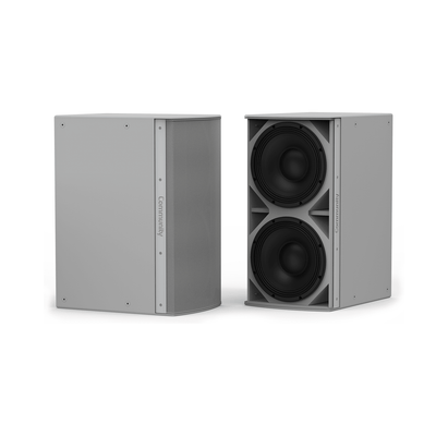 Biamp Community IS6-212 installasjon subwoofer hvit