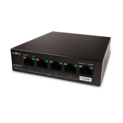 Luxul SW-100-04P PoE+ switch