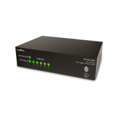Luxul SW-100-05PD PoE switch
