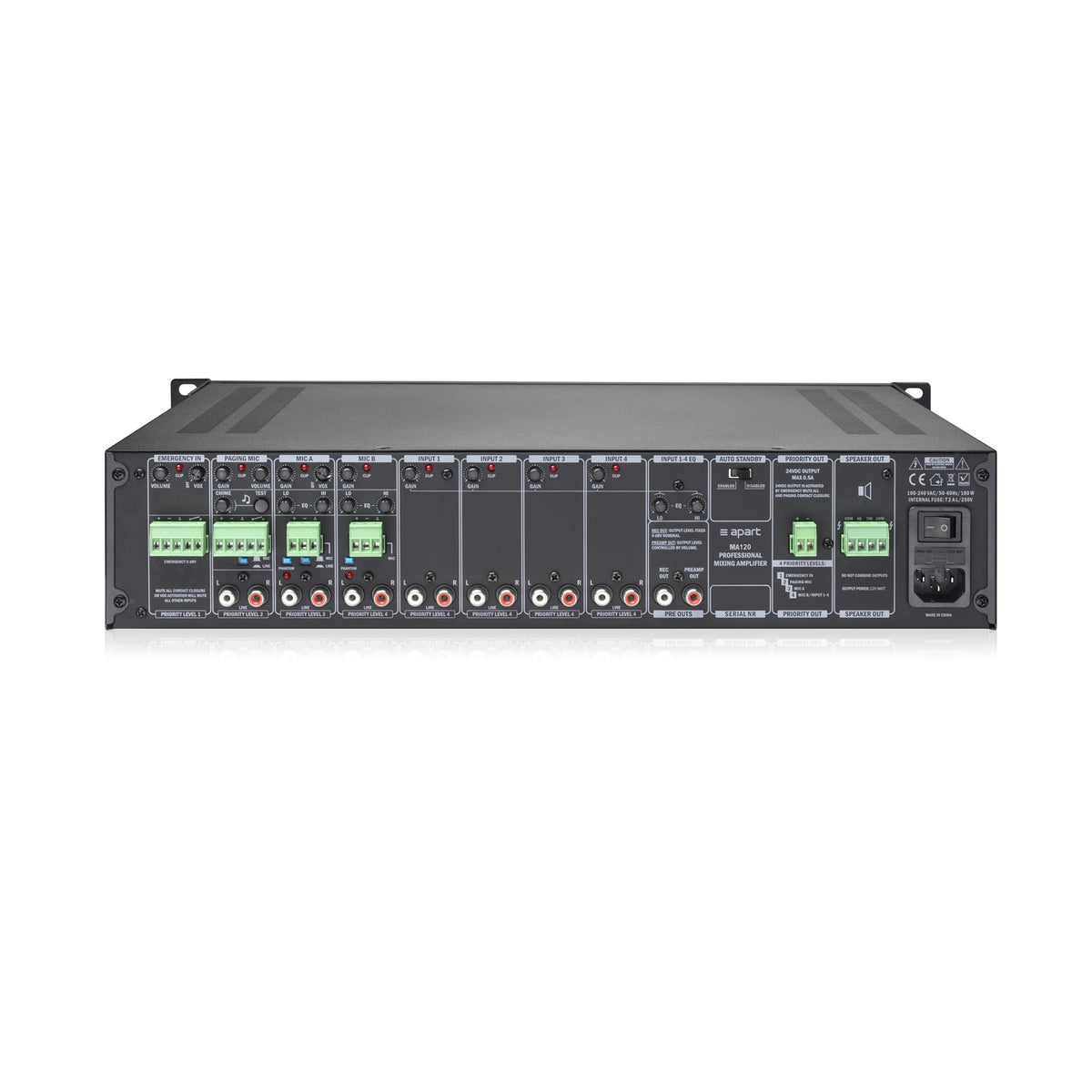 Biamp MA120 forsterker