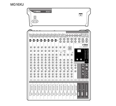 Yamaha MG16XU mixer