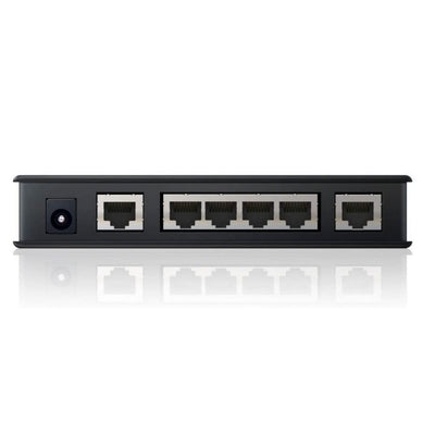 AVB Ethernet Switch, 5P AVB+1P Ethernet, (Ikke PoE)