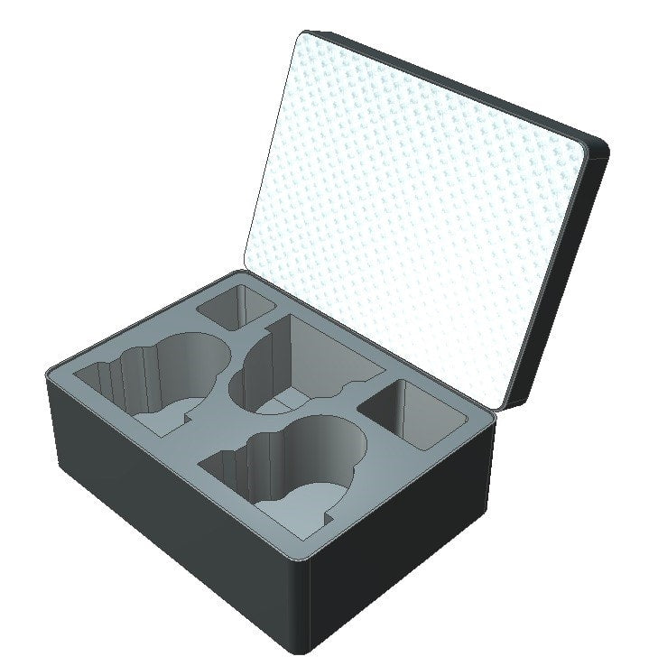 Peli HPRC2600 flightcase