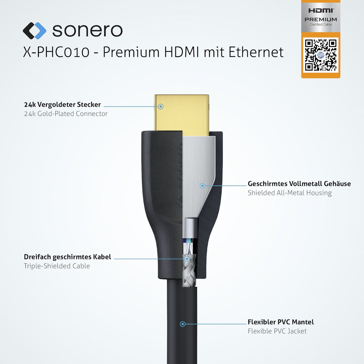 PureLink HDMI 4K kabel 5m