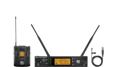 Electro-Voice RE3-BPOL-5L trådløst lavalier-mikrofonsystem sort