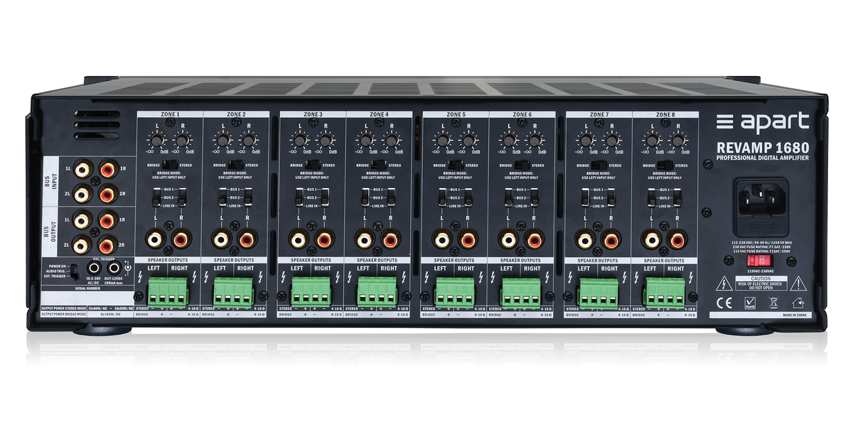 Biamp REVAMP1680 effektforsterker