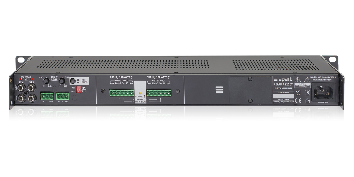 Biamp REVAMP2120T forsterker
