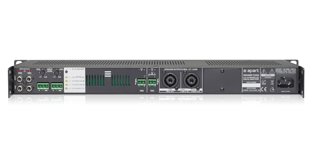 Biamp REVAMP2250 effektforsterker