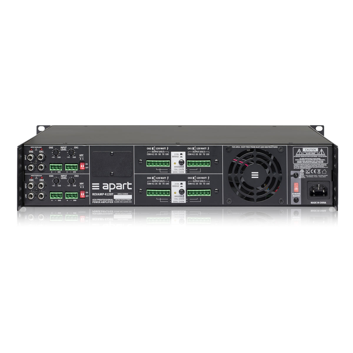 Biamp REVAMP4120T effektforsterker