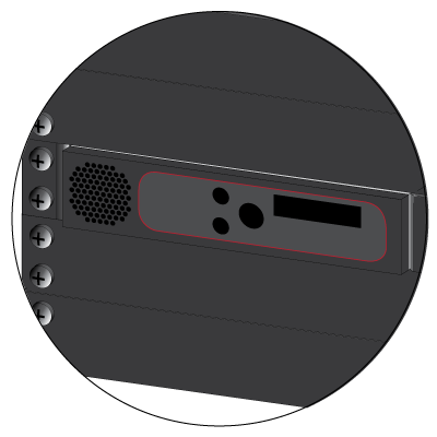 Biamp Tesira RMK-1 rack