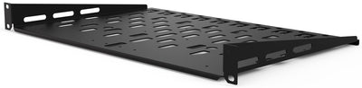 1 RU rack shelf for FORTEX, DevioSCX, &TesiraCONNECT devices