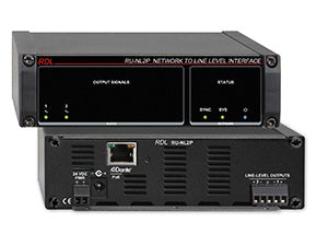 RDL RU-NL2P Dante signalprosessor