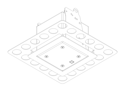 Scandec 5XT-O20 monteringsbrakett sort