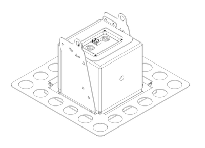 Scandec 5XT-O20 monteringsbrakett sort
