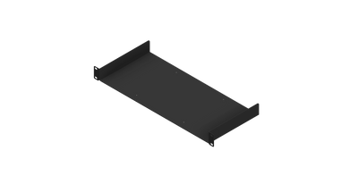 Scandec Systemer AS Rack shelf — 1U, 20 cm, black