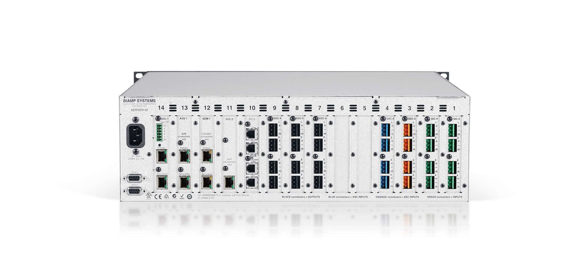 Biamp Tesira SERVER-IO AVB konfigurerbar I/O DSP