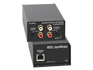RDL SF-BNC2 Dante lydnettverksgrensesnitt