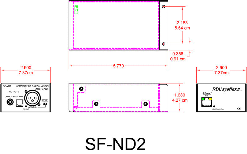 RDL SF-ND2 DSP