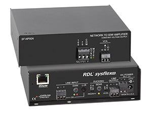 RDL SF-NP50AX 50W Dante effektforsterker