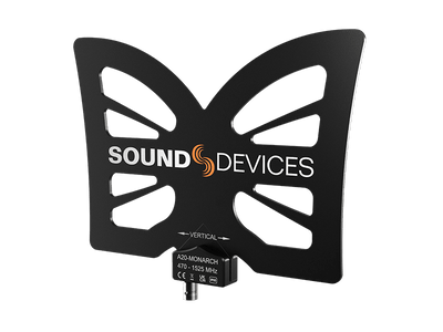 Single 470-1525MHz omni passive antenna w/clamp & arm