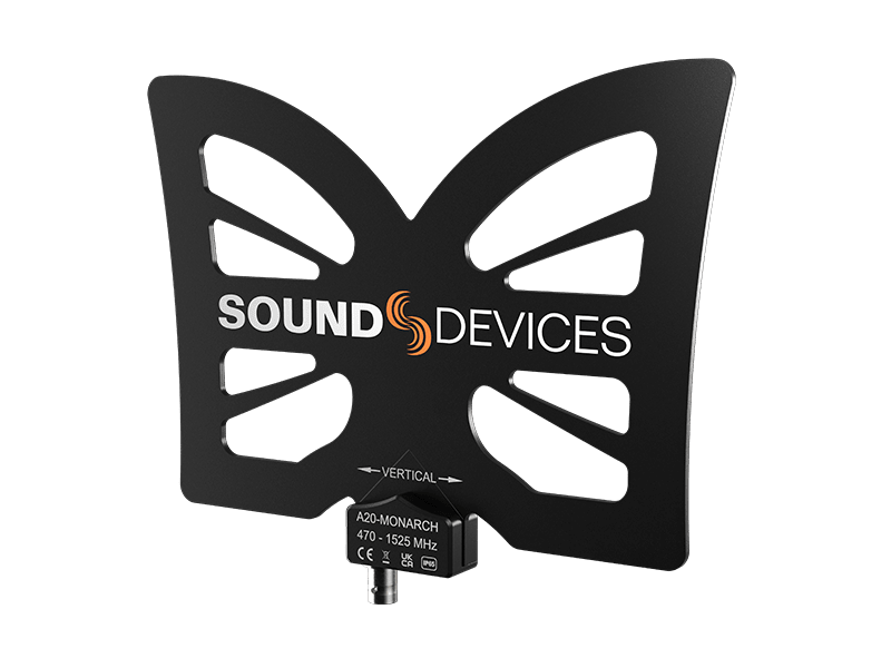 Single 470-1525MHz omni passive antenna w/clamp & arm