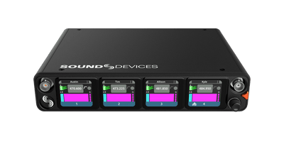 Sound Devices ARX8 – Wireless Receiver, 4-Channel, 1U Half-Rack