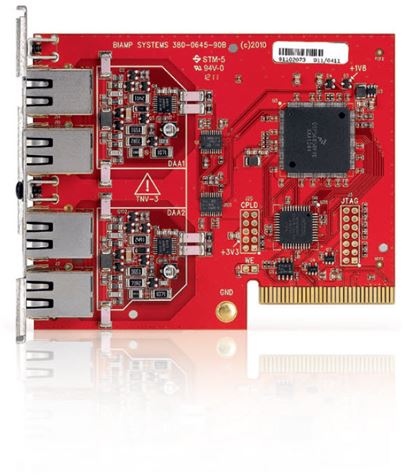 Biamp Tesira STC-2 telefongrensesnitt
