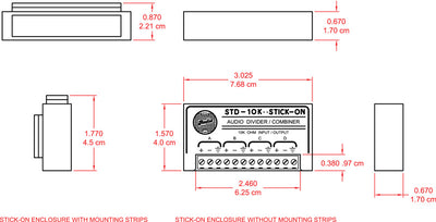 RDL STD-10K audio-deler