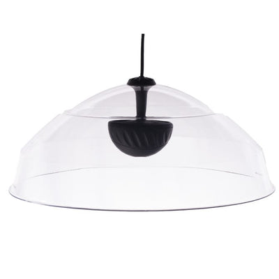 30" Stereo Dual-Parabolic SoundDome Speaker in Clear