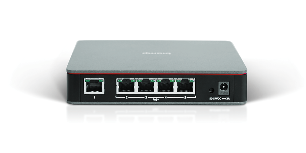 Tesira Connect - Switch AVB 5-port (4xPoE+ )