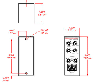 RDL TX-MX2R lydmikser DSP